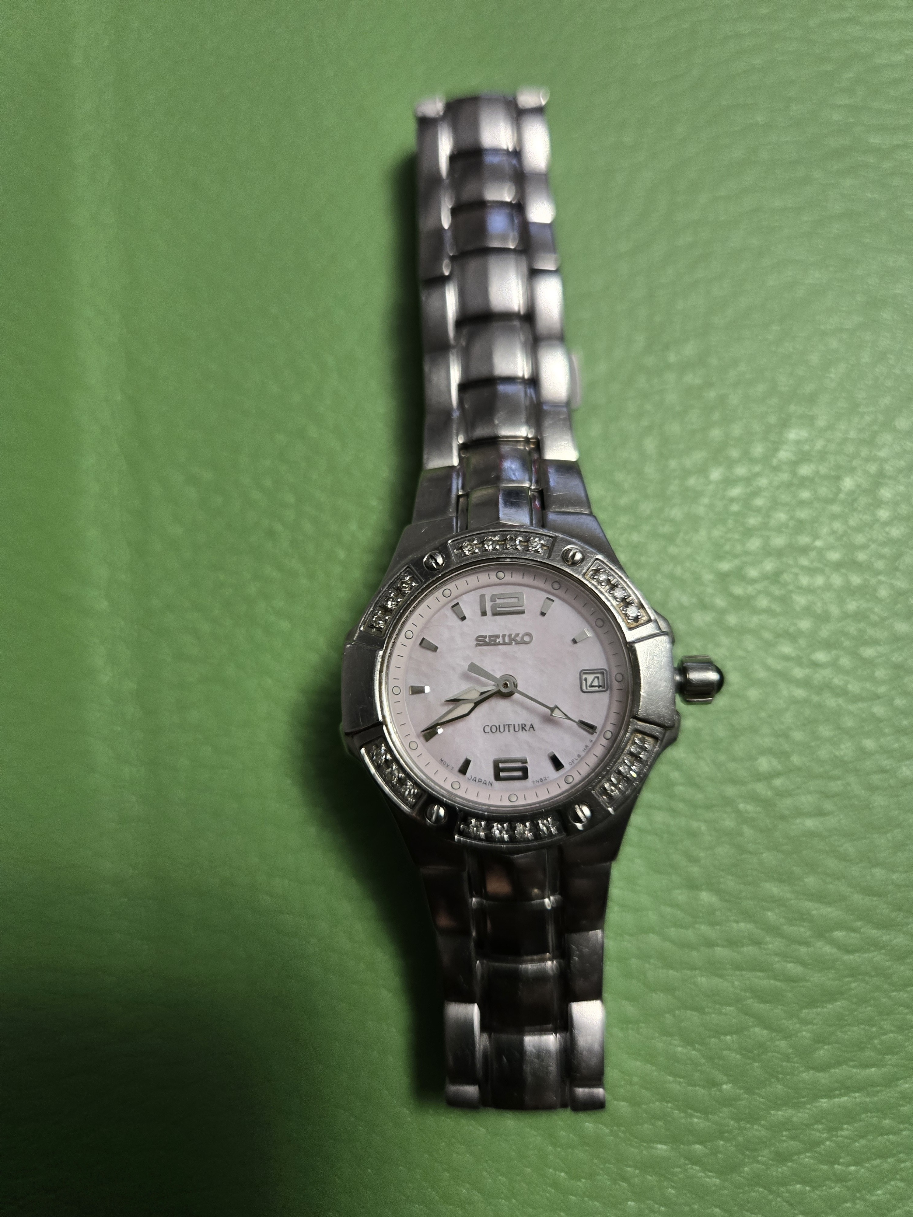 Seiko Silver Stainless Steel Bracelet Watch